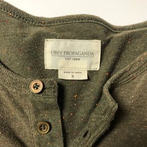 Obey Henley Tee